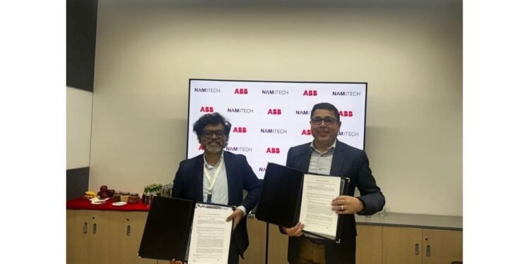 NAMTECH and ABB Robotics Sign Memorandum of Understanding to Establish School of Robotics