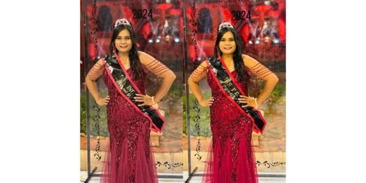Shweta Mishrra won the Title of Mrs India Inc Beyond Digital Reach 2024