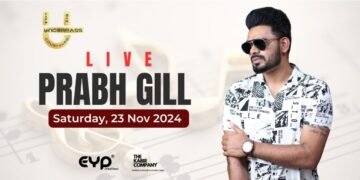 Prabh Gill to Perform Live at Underpass Club on 23rd November 2024 – Book Your Tickets Now