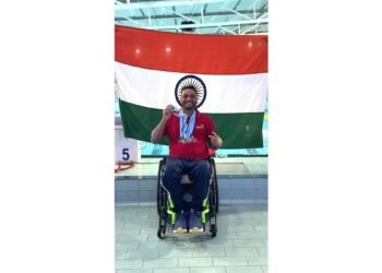 Shams Aalam to Compete as First Swimmer with Paraplegia at 14th National Takshila Event