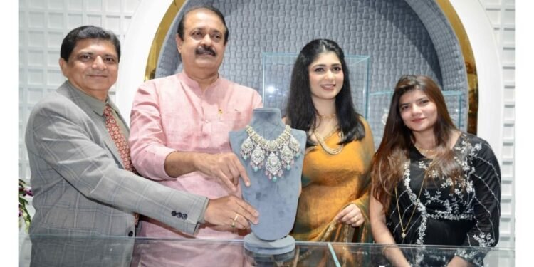 Grand Opening of Tri-Dia Jewellery Store in Seshadripuram Inaugurated by Aditi Prabhudev and Dinesh Gundu Rao