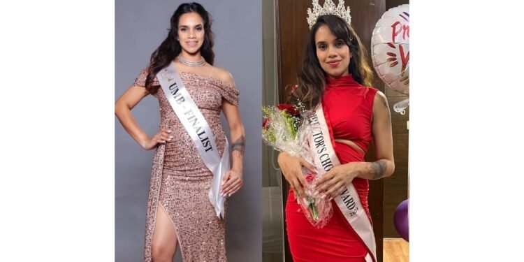 Caroline Wincent, a Sweden-Based Educator, wins Director’s Choice Award at Mrs. India UMB Pageants 2024