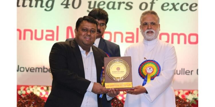 Dr Ambrish Vijayakar Motivated Students of Homoeopathy at Father Muller Convention Center Mangalore