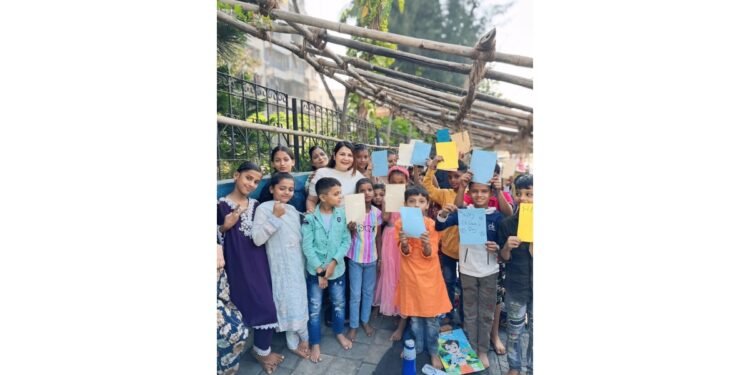 Producer Chanda Patel Celebrates Children’s Day in Mumbai with Underprivileged Children