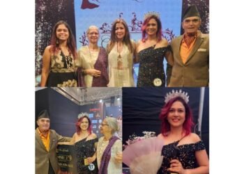 Maithili Tembe won the title of Ms Personality at Marvelous Mrs india beauty pageant 2024