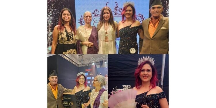 Maithili Tembe won the title of Ms Personality at Marvelous Mrs india beauty pageant 2024