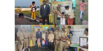 5-Year-Old Sanjeev Krishna Sets World Record – Strolls 5 Kilometers Tugging 50 Kilograms