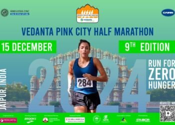 Vedanta Pink City Half Marathon Is Back With Runforzerohunger On December 15, 2024