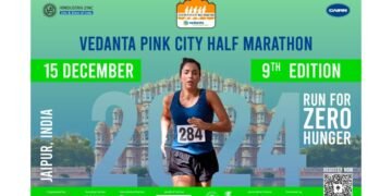 Vedanta Pink City Half Marathon Is Back With Runforzerohunger On December 15, 2024