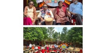 Abhijeeth Bhattacharjee and Pt. Prodyut Mukherjee Visited Autism Ashram in Hyderabad