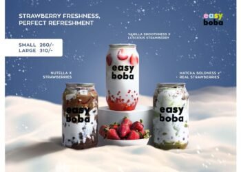 Easy Boba Introduces Winter’s Biggest Flavors with Fresh Strawberry Creations