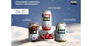 Easy Boba Introduces Winter’s Biggest Flavors with Fresh Strawberry Creations
