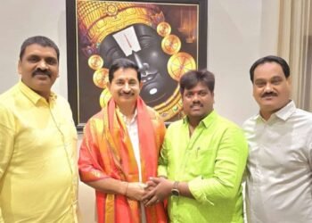 CBFC Member Akkala Sudhakar Conveys Birthday Wishes to Chief Advisor to CMO Telangana, Shri Vem Narender Reddy