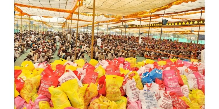 Diwali Bhandara: Asaram Bapu’s Initiative to Foster Wellness Through Selfless Giving