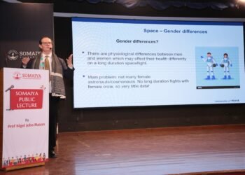 Somaiya Vidyavihar University Hosts Public Lecture by Prof Nigel J Mason on Space:Crossing The Next Human Frontier