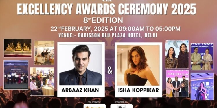 Arbaaz Khan and Isha Koppikar to Honor Achievers at Excellency Iconic Award 8th Edition