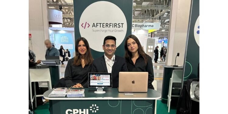 AfterFirst exhibits at CPHI Milan, Sole Digital Agency Worldwide to Qualify at Flagship Pharma Event