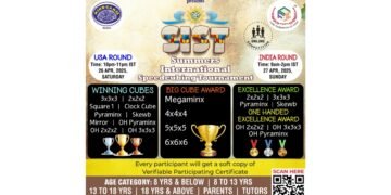 Cube Federation of India and Mindgamez Announce 18th Online Rubik’s SpeedCubing Tournament 2025