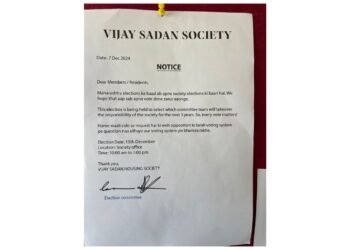 A Society Notice Is Going Viral As It Requests The Participants To Trust The Election System