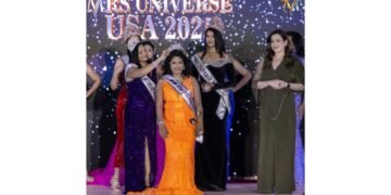 Alisha Bhattacharjee Won The Title Of Mrs. New York Universe Petite 2025