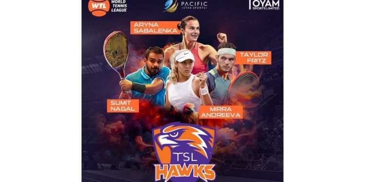 Toyam Sports Limited Returns for World Tennis League Season 3 As The Owners of Team Hawks