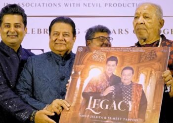 Anup Jalota and Sumeet Tappoo’s melodic bond shines in Legacy