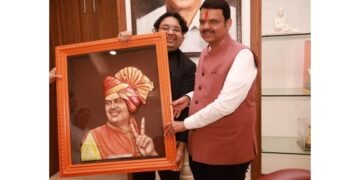 An Absolute Honor- Meeting Maharashtra CM Mr. Fadnavis on Progress and Growth – Dr. Basant Goel