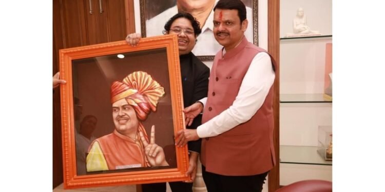 An Absolute Honor- Meeting Maharashtra CM Mr. Fadnavis on Progress and Growth – Dr. Basant Goel