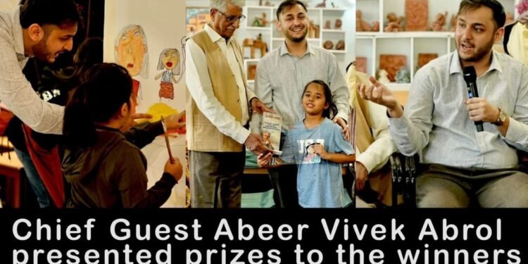 3rd Kanti Rana’s Child Art Competition 2024 Chief Guest Abeer Vivek Abrol