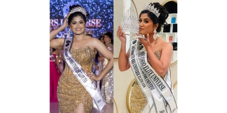Dr. Neha Rekapalli Wins Mrs. Universe Ohio Elite 2025 and  Two 2nd Runner-Up Titles