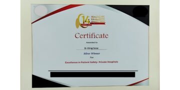 Dr. Chirag Tomar Honored with International Healthcare Excellence Award 2024 in the USA