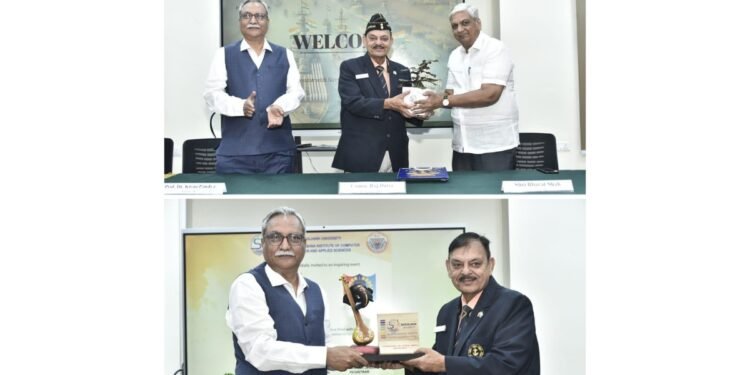 Commander Rajinder Dutta Inspires Young NCC Cadets at Sarvajanik University Event