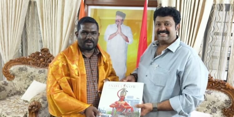 Sri Lanka’s Deputy Minister Sundaralingam Pradeep Invites Papua New Guinea Trade Commissioner Vishnu Prabhu to Invest