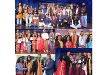 Akhil bhartiya yog shikshak Maha sangh honoured 80 youths with Swami Vivekananda Youth Iconic Award 2025