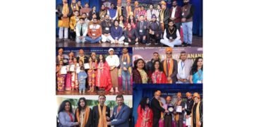 Akhil bhartiya yog shikshak Maha sangh honoured 80 youths with Swami Vivekananda Youth Iconic Award 2025