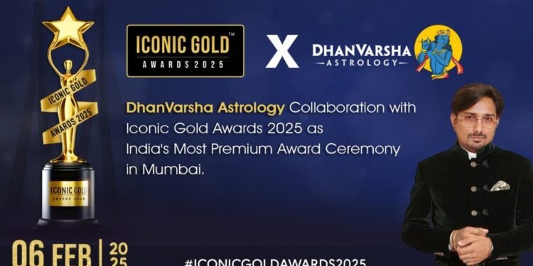 Dhanvarsha Astrology Joins Iconic Gold Awards 2025: A Unique Collaboration