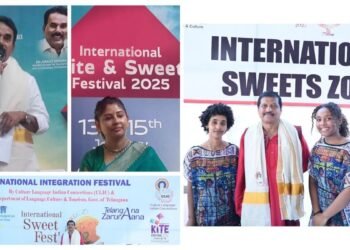 Unity in Diversity at the International Sweet Festival organised by Telangana Govt