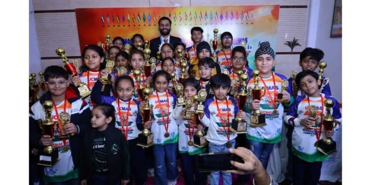 UCMAS Preet Vihar Center Achieves Outstanding Success in International Competition