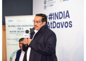 CR Patil Presents PM Modi’s Vision On Water Revolution And Water Management At World Economic Forum In Davos