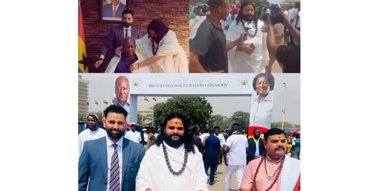 Acharya Pawan Dutt Ji Invited to Ghana’s Presidential Swearing-In of John Dramani Maham