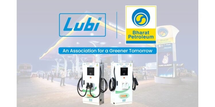 Lubi Industries LLP Bags BPCL contract to Deliver 1400 Fast DC EV Chargers, Enhancing India’s EV Network