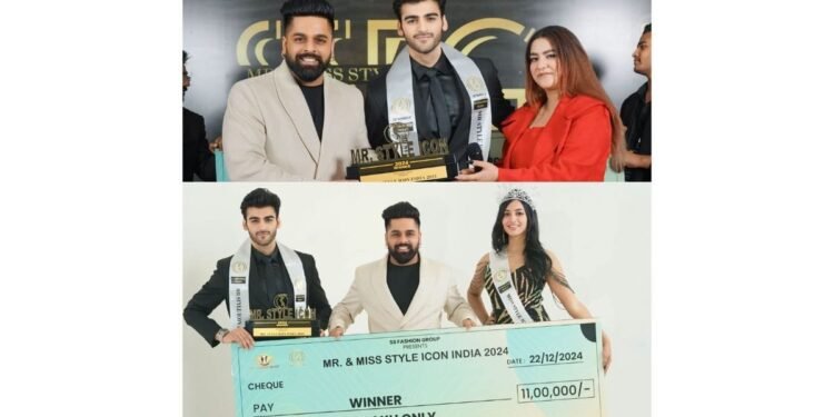 Mr. and Miss Style Icon 2024 Organised By S S Fashion Group Held at Westend Inn Hotel, Delhi