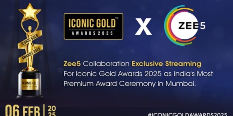 Iconic Gold Awards Partners with Zee5 for Exclusive Streaming Rights