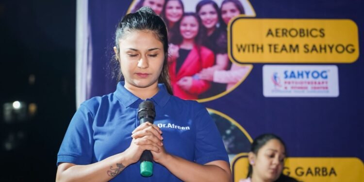 New Year Fitness Party Organized by Sahayog Physiotherapy