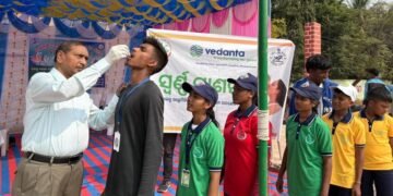 Vedanta’s “Swarna Prashan” healthcare initiative reaches 22,000 Odisha school children