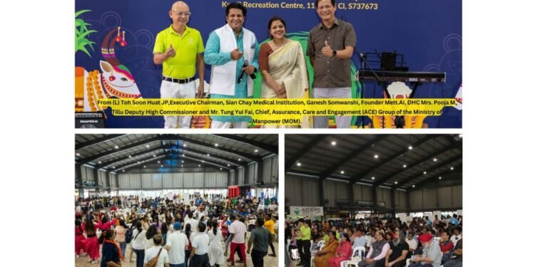 Migrant Workers Honored at Indian New Year Celebrations in Singapore