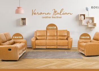Royaloak Furniture Unveils the Verona Italian Leather Recliner Set – A Touch of Italian Elegance for Your Home