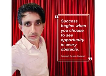 From Darkness to Light: Subhash Prajapati’s Relentless Journey to Success
