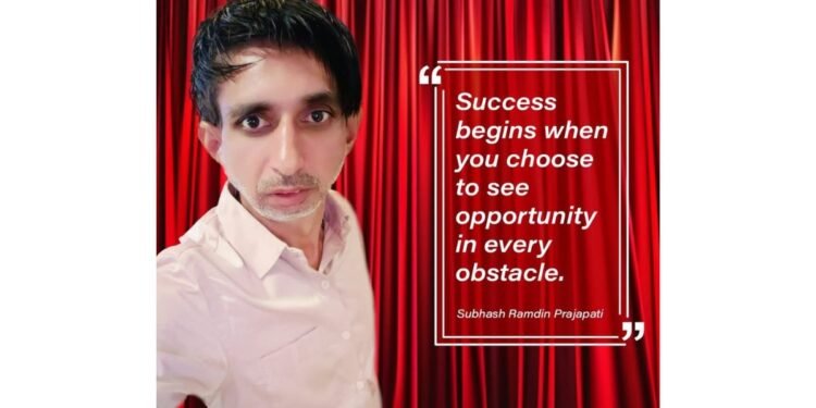 From Darkness to Light: Subhash Prajapati’s Relentless Journey to Success