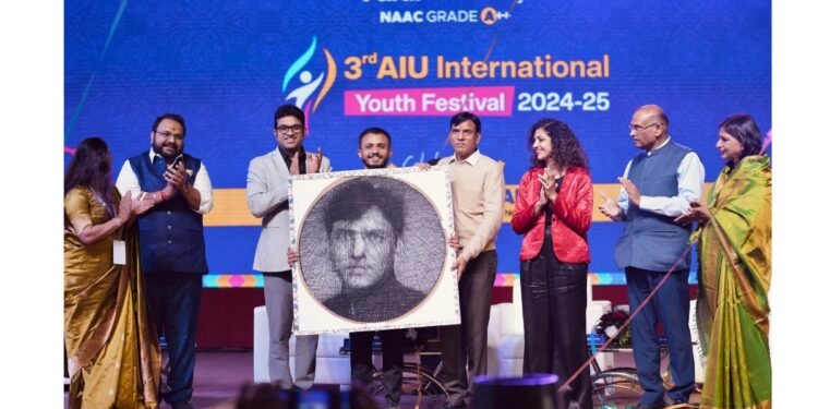 Parul University Hosts 3rd AIU International Youth Festival 2024-25, Shri Mansukh Mandaviya as Chief Guest